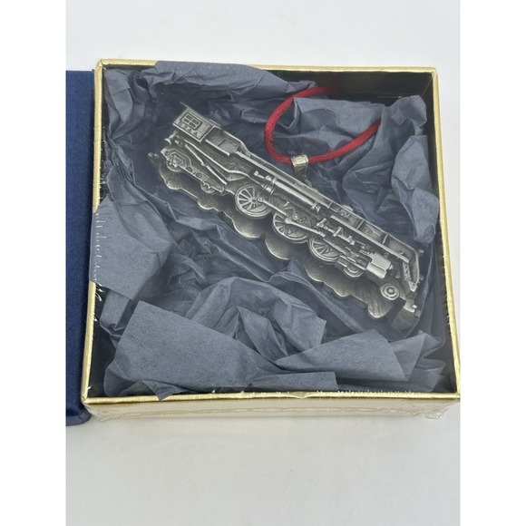LIONEL SCALE HUDSON #700E Fine Pewter Ornament by Charisma Unopened - Picture 3 of 6